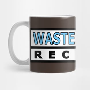 Wasted Robot Records Text Logo Mug
